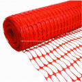 orange plastic safety warning barrier mesh